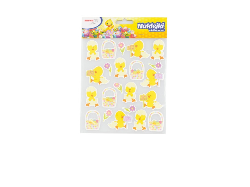 Naklejki wielkanocne Kurczaczki CLE01 Brewis